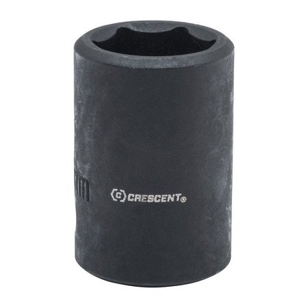 WELLER Crescent 17 mm X 1/2 in. drive Metric 6 Point Impact Socket 1 pc CIMS16N